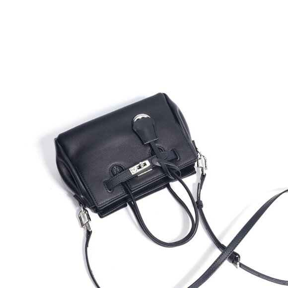 AYANA BAG — soft leather unisex bag with adjustable strap - Picture 6 of 16